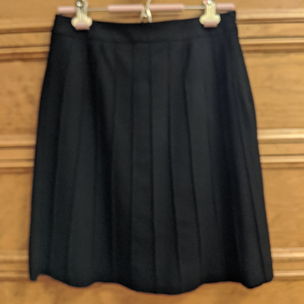 Ann Taylor Black Lined Skirt, size 6